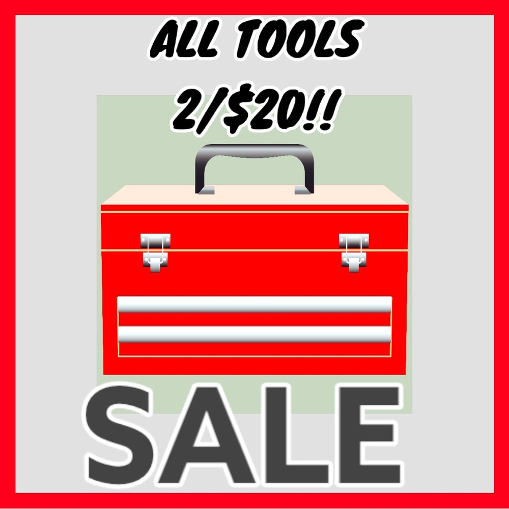 🧰SALE! 2/$20🛠️